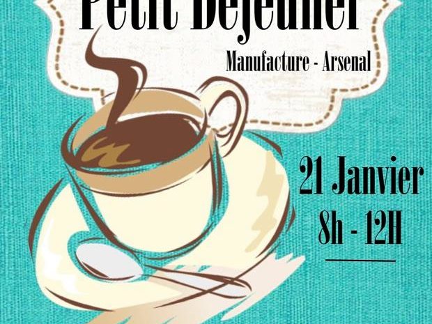 Affiche Petit Déjeuner Janvier 2016