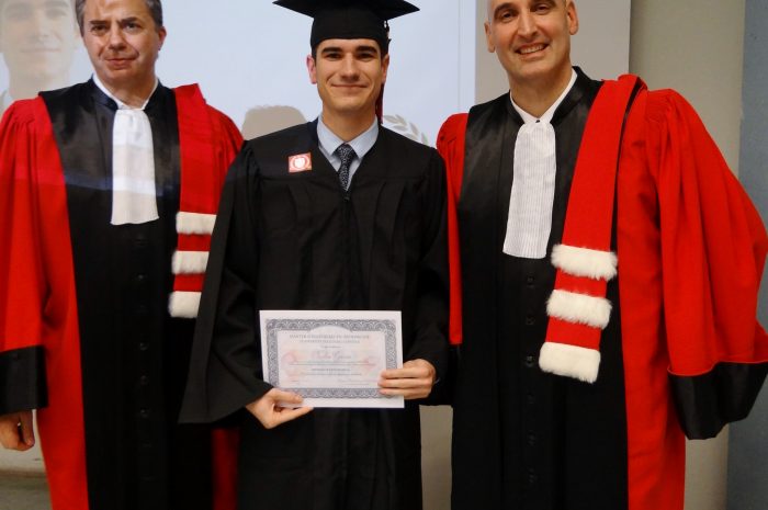 Nicolas Garcia Cérémonie De Remise Des Diplomes 2017